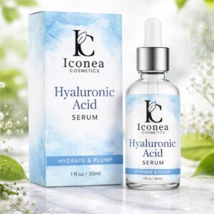 Iconea Hyaluronic Acid Serum – Deep Hydration & Plump Skin (30ml)